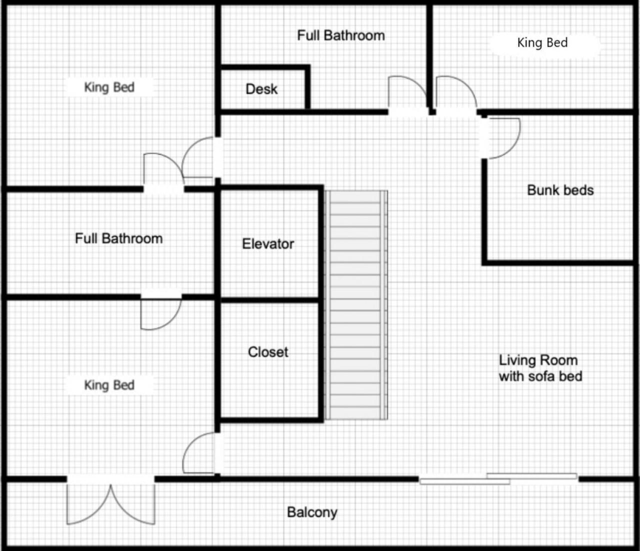 Six-Bedroom House
