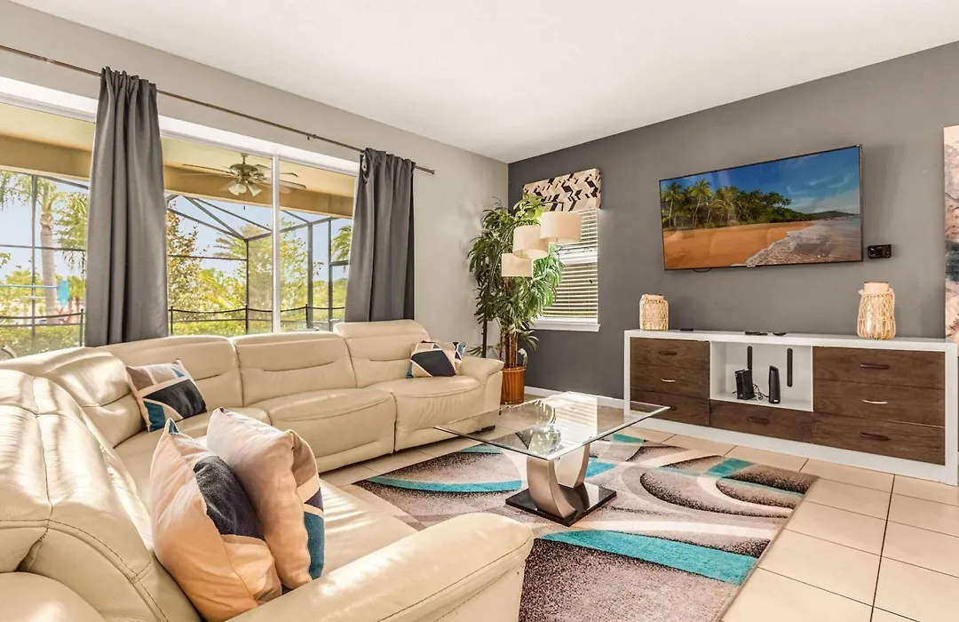 Stunning New 9Br Villa W Game Room Private Pool-1