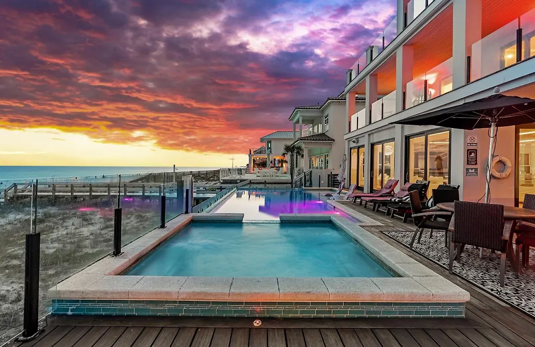 Big House By The Sea - Beach Front Home With Large Private Pool, Theater & Bar-1
