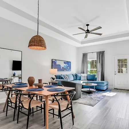 All-New Duplex With Screened Pool, Furnished Lanai, Grill, Ac, & Washer/Dryer-3