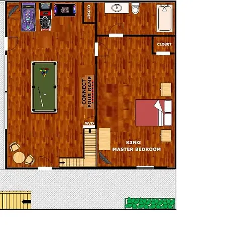 Stairway To Heaven - 3 Master Suite, Location, Privacy, Firepit-3