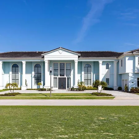 Beautiful 5 Star Mansion With Private Pool On The Prestigious Reunion Resort Orlando Mansion 6280-3