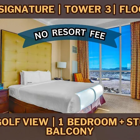 32Nd Floor Mgm Signature 2Br Combo High-Floor Views No Resort Fees-3