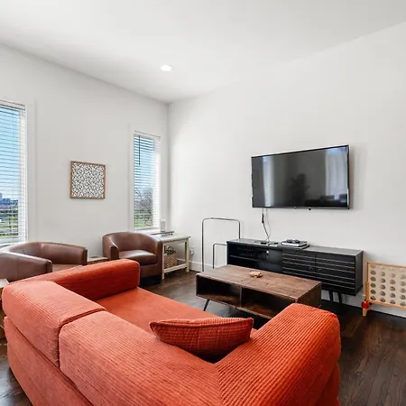 8Min To Downtown With Rooftop Golf Grill And Firepit-3