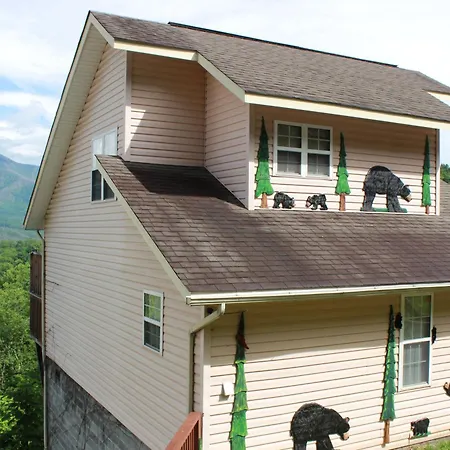 Heavenly View - Bear Themed Cabin, Hottub, Dog-Friendly, Near Gatlinburg-3