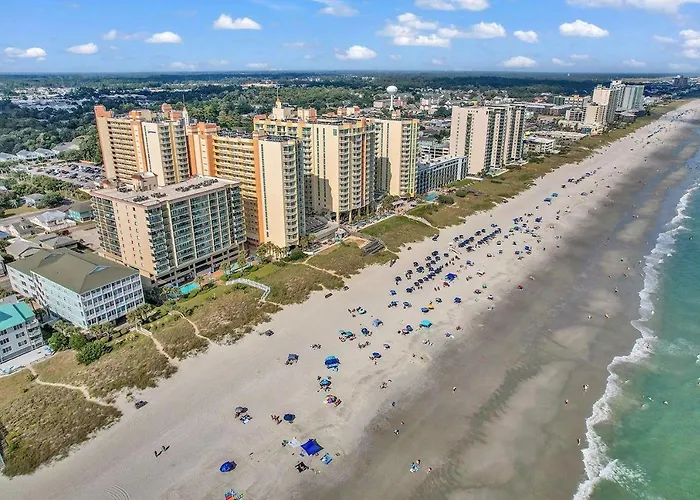 Oceanview 8Br/7Ba Condo With Oceanfront Pool Myrtle Beach
