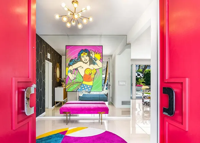 Pink Paloma Villa Palm Springs