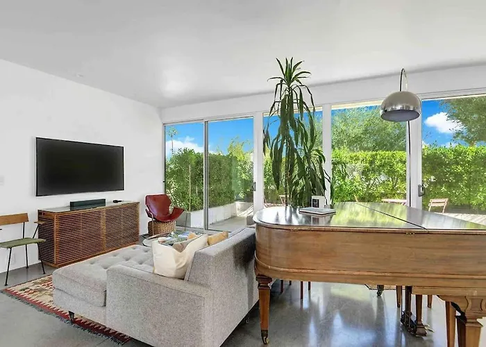 Wexler Steel House #4 - Pool Spa And Grand Piano Palm Springs
