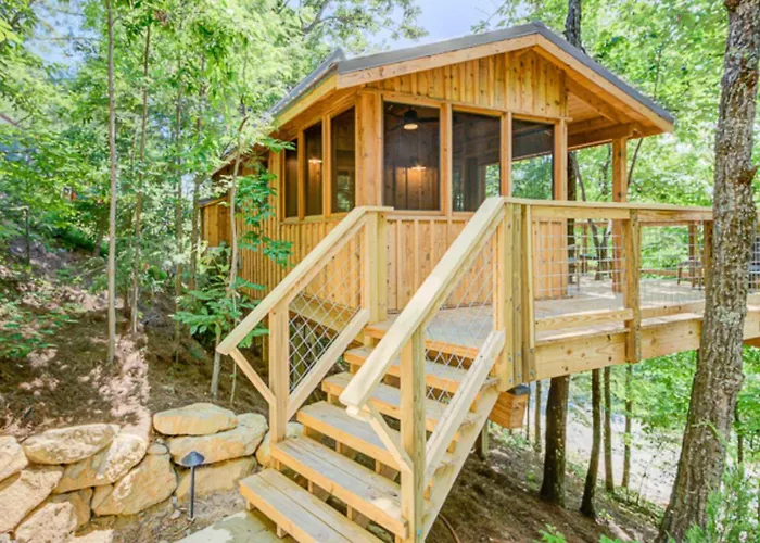 The Cherry In Treehouse Grove At Norton Creek Gatlinburg