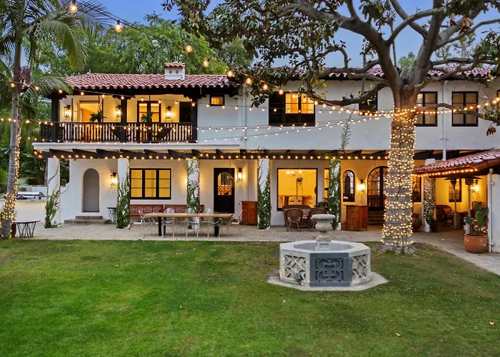 Contemporary Spanish Estate In Beverly Hills Los Angeles
