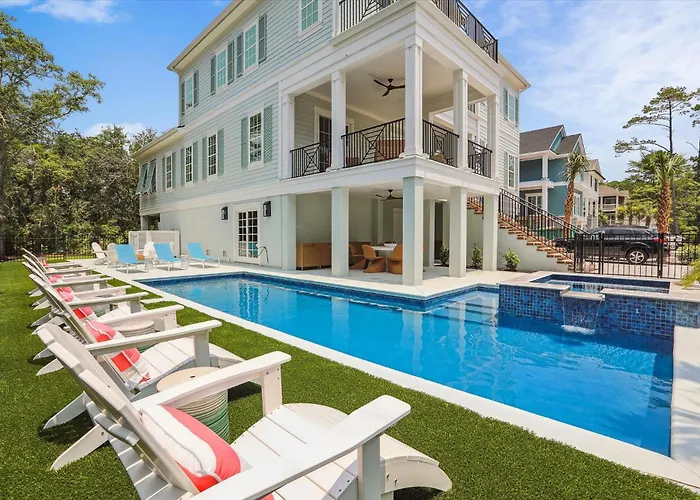 1 Barrier Beach Cove- New In 2023, Large Pool, Close To Beach, Free Activities Included Hilton Head Island