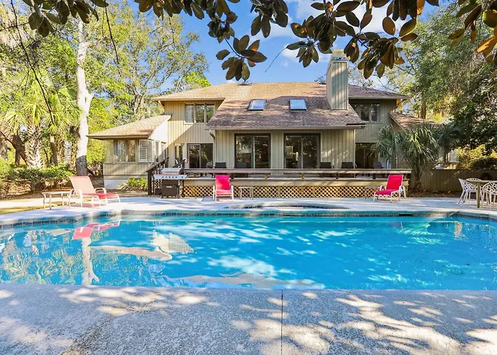 4 Catboat- 2Nd Row, Large Private Pool, Pet Friendly, Free Activities Included Villa Hilton Head Island