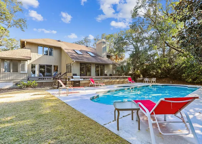 4 Catboat- 2Nd Row, Large Private Pool, Pet Friendly, Free Activities Included Villa Hilton Head Island