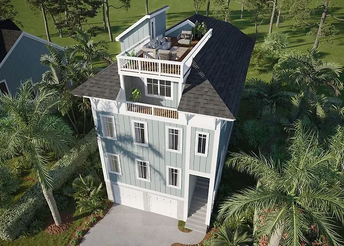 25 Bradley Circle, New Construction, Roof Top Hilton Head Island