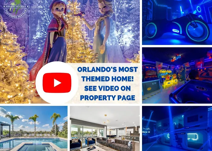 Orlando Oasis: 8 Bedroom Villa6576 Kissimmee