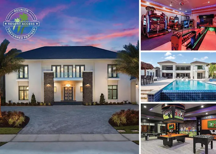 10-Bedroom Paradise In Orlando6519 Kissimmee