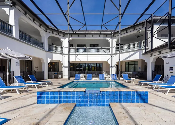 Dreamy 12 Bedroom Villa In Orlando6512 Kissimmee