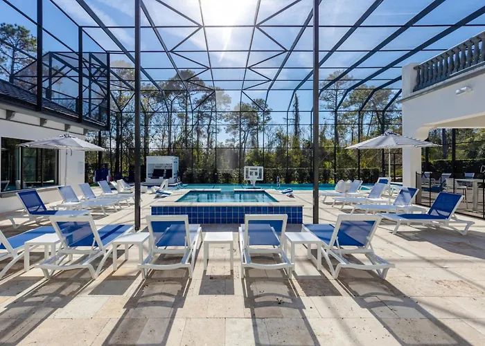 Dreamy 12 Bedroom Villa In Orlando6512 Kissimmee