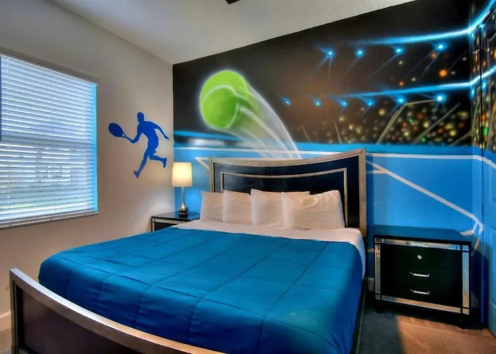 2421-14-Rd- Sports Themed Home With Bowling Alley Kissimmee