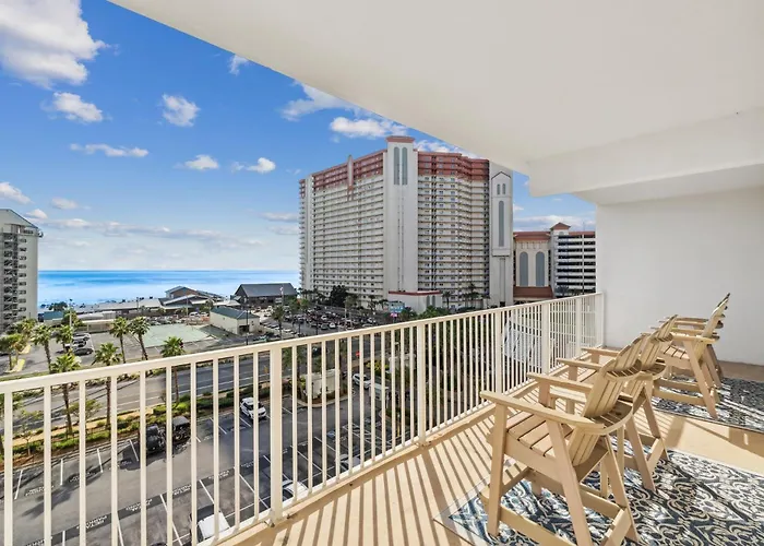 The Beach Scene At Laketown Wharf #524 By Nautical Properties Panama City Beach