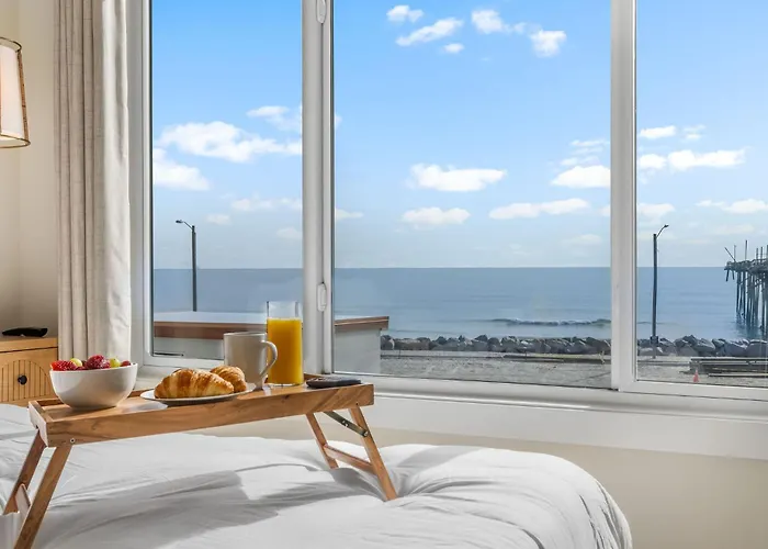 Ocean Breeze Oasis Oceanfront Condo Pool & Elevator Carolina Beach