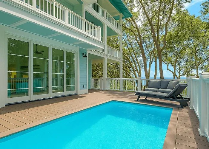 Beachside Boardwalk Views Pool Hot Tub 202 On The Sound Hilton Head Island