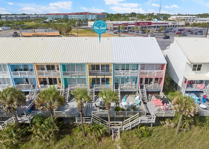 2Bd/25Ba Gulf Front Townhome Near Pier Park! Gulf Views! Beach Access! Panama City Beach