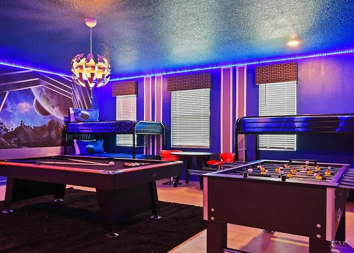Storey Lake 10Br Home Pool/Spa/Game Room,Greenview Kissimmee
