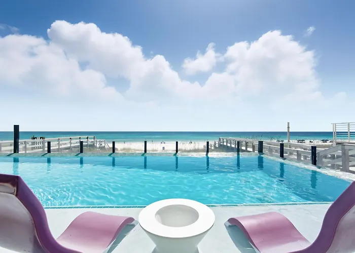 Big House By The Sea - Beach Front Home With Large Private Pool, Theater & Bar Destin