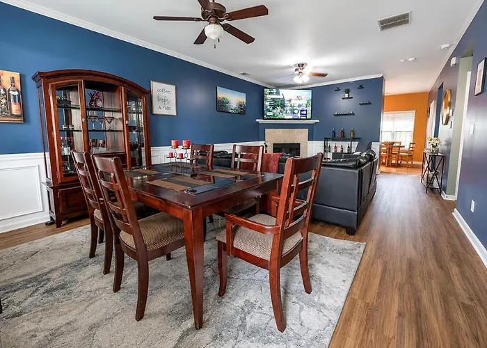 4 - Bed Home With Cali King Bed, 12 Mins To Dtwn Atlanta